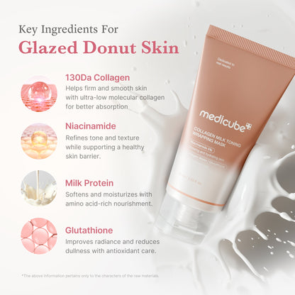 [Subscr.] Collagen Milky Glow Daytime Wrapping Mask