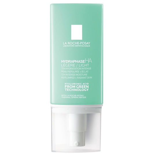 La Roche-Posay Hydraphase HA Light Face Moisturizer, Hyaluronic Acid Face Moisturizer with 72HR Hydration, Oil Free & Non-Comedogenic, 50 ML, 1.69 fl. oz.