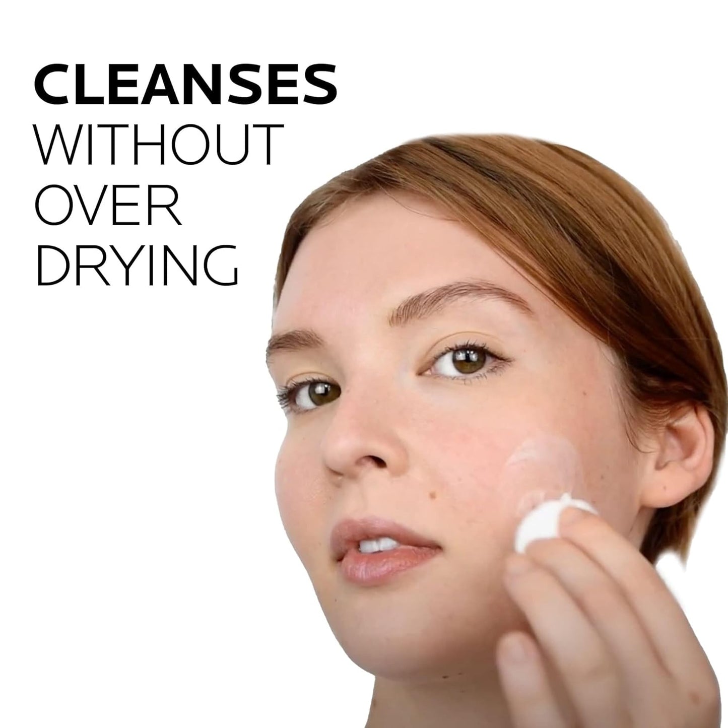 La Roche-Posay Toleriane Dermo Facial Cleanser for Face & Eyes, Gentle Face Wash and Makeup Remover, Milky Texture, Fragrance Free, Preservative Free
