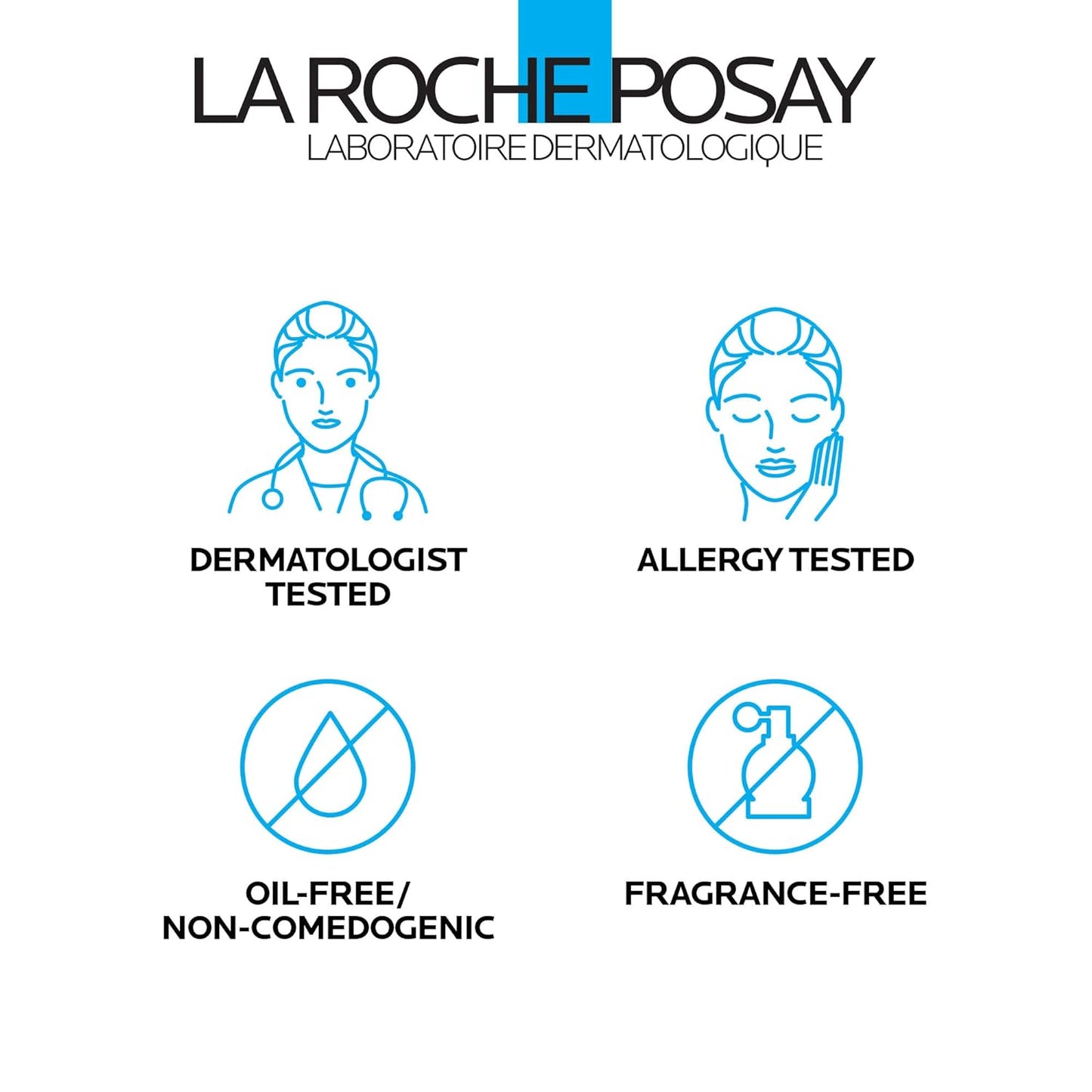 La Roche-Posay Effaclar Dermatological 3 Step Acne Treatment System, Salicylic Acid Acne Cleanser, Pore Refining Toner, and Benzoyl Peroxide Spot Treatment for Sensitive Skin