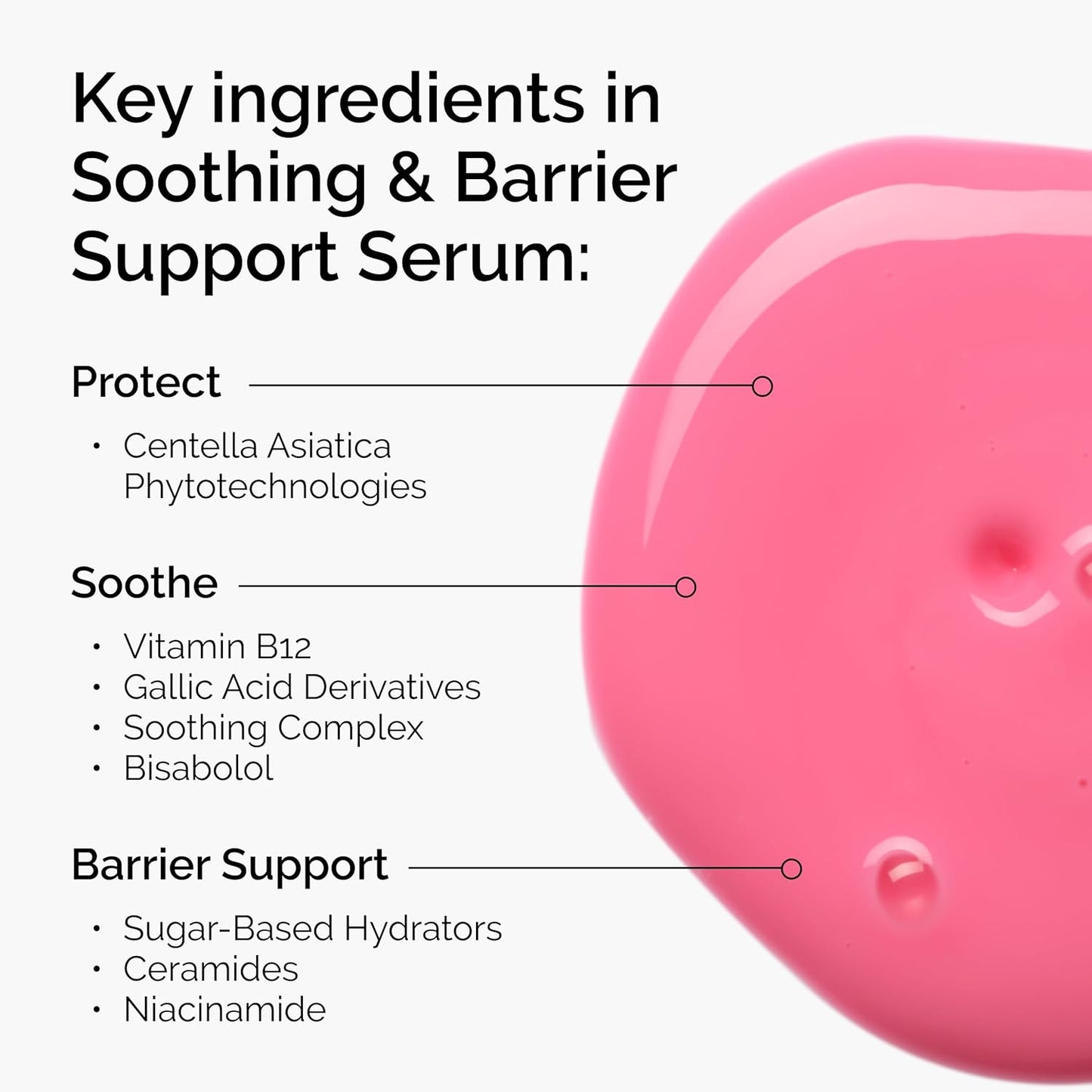 The Ordinary Soothing & Barrier Support Serum, Redness-Reducing & Hydrating Solution for Skin Barrier Recovery
