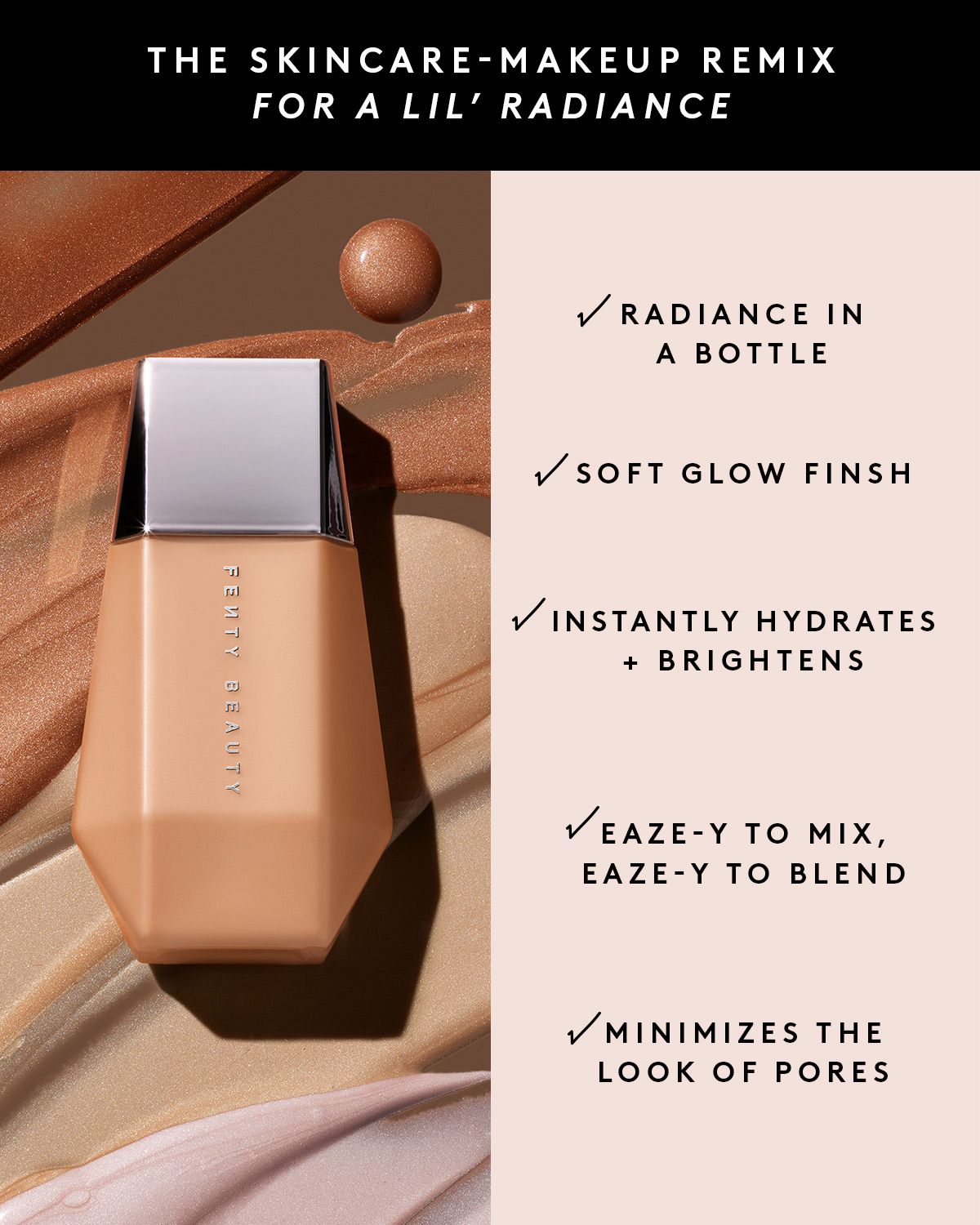 Eaze Drop'Lit All-Over Glow Enhancer — Pink Pearl