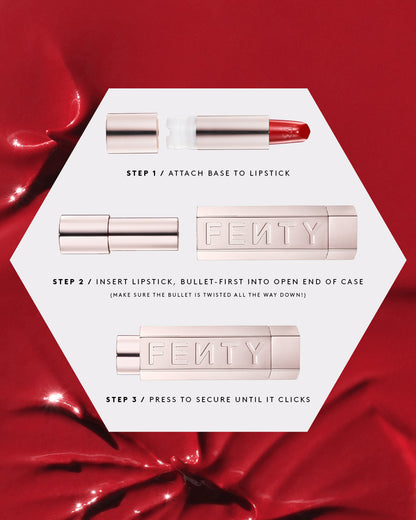 Fenty Icon The Fill Semi-Matte Refillable Lipstick — Kissin' Kutie