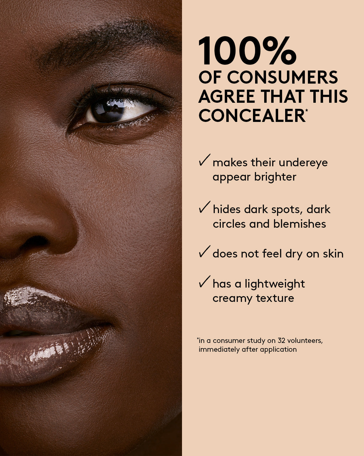 We're Even Hydrating Longwear Concealer — 160W