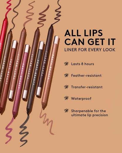 Trace'd Out Longwear Waterproof Pencil Lip Liner — Bubble-tini