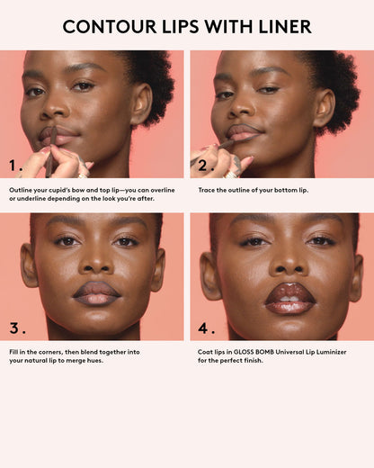 Trace'd Out Longwear Waterproof Pencil Lip Liner — The MVP