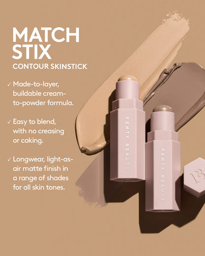 Mini Match Stix Duo Contour + Highlighter Set  — Medium Deep
