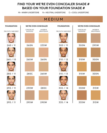 We're Even Hydrating Longwear Concealer — 295W