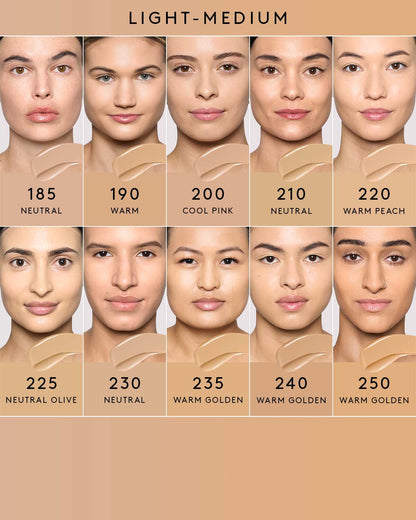 Soft'lit Naturally Luminous Longwear Foundation — 250