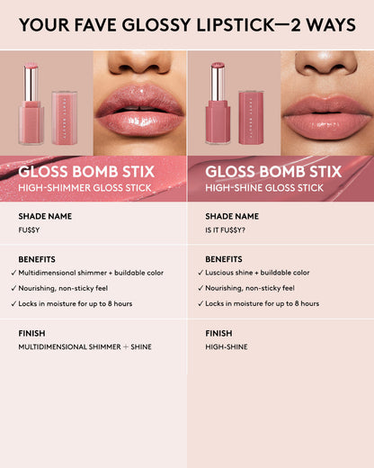 Gloss Bomb Stix High-Shine Gloss Stick — Shimmering C U In Maui