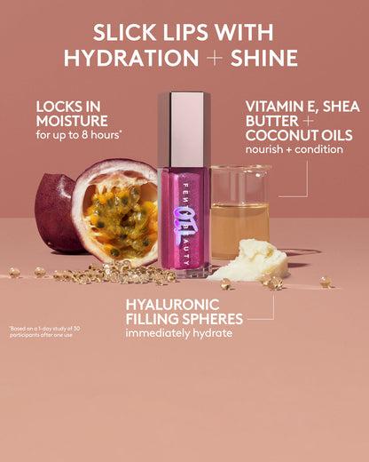 Gloss Bomb Oil Luminizing Lip Oil 'N Gloss — Rose Amber