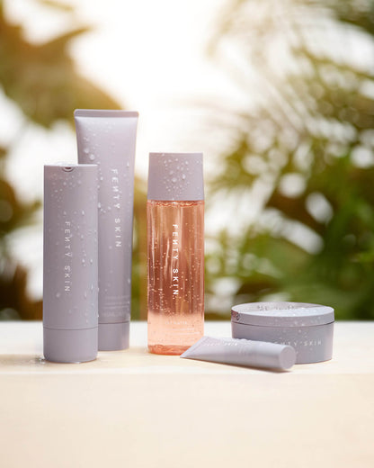 Fenty Skin Vault 5-Piece AM + PM Skincare Essentials with Mineral SPF