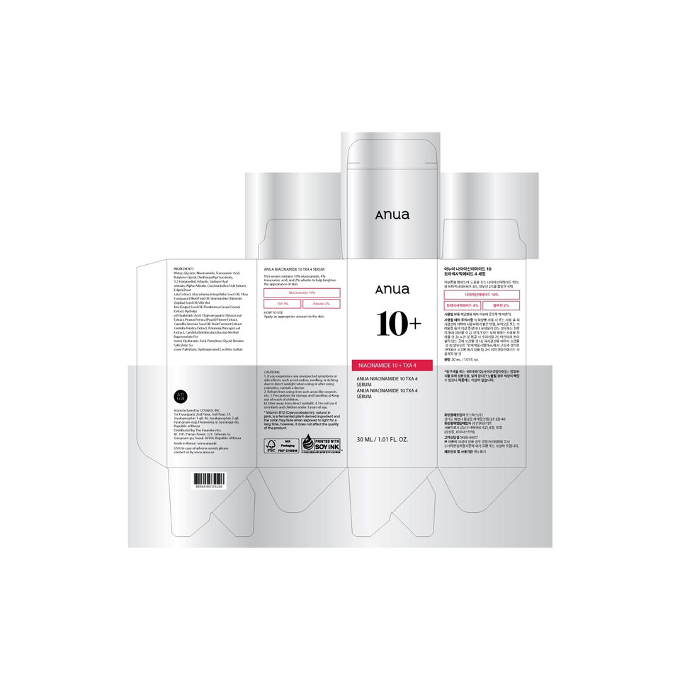 NIACINAMIDE 10%+TXA 4% Dark Spot Serum