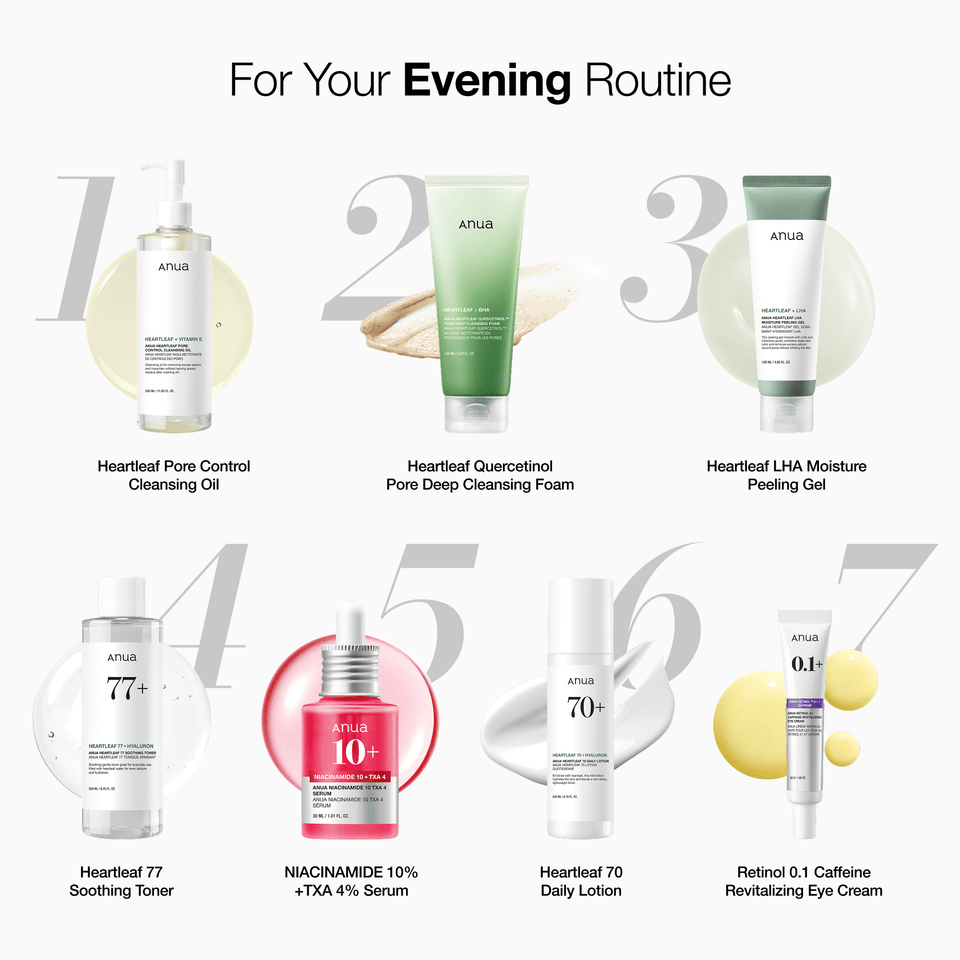 All day routine for Glass Skin